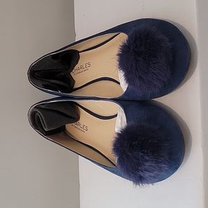 Charles by Charles David Dakota Puff Navy Ballet Flat Shoes 7.5